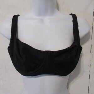 She Curve Bra 36C Black Underwire Back Closure